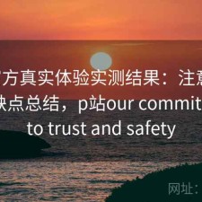 P站官方真实体验实测结果：注意事项与优缺点总结，p站our commitment to trust and safety