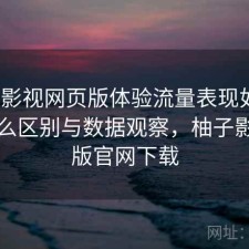 柚子影视网页版体验流量表现如何？有什么区别与数据观察，柚子影视tv版官网下载