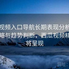 西瓜视频入口导航长期表现分析：完整攻略与趋势判断，西瓜视频精彩即将呈现