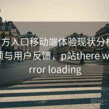 P站官方入口移动端体验现状分析：注意事项与用户反馈，p站there was a error loading
