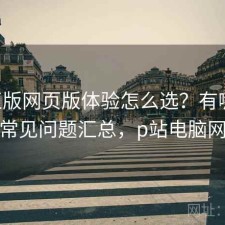 P站正版网页版体验怎么选？有哪些优势与常见问题汇总，p站电脑网页版