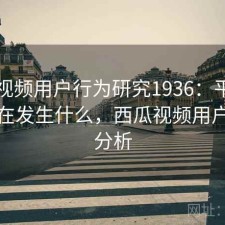 西瓜视频用户行为研究1936：平台生态正在发生什么，西瓜视频用户群体分析