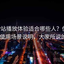 正规P站播放体验适合哪些人？优化方法与使用场景说明，大家所说的p站