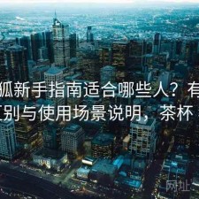 茶杯狐新手指南适合哪些人？有什么区别与使用场景说明，茶杯 狐