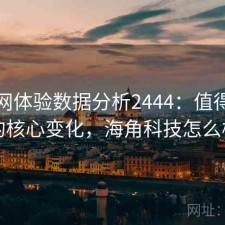 海角网体验数据分析2444：值得关注的核心变化，海角科技怎么样