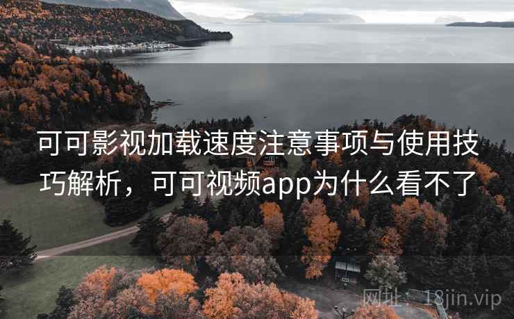 可可影视加载速度注意事项与使用技巧解析,可可视频app为什么看不了 第2张 可可影视加载速度注意事项与使用技巧解析,可可视频app为什么看不了 第2张