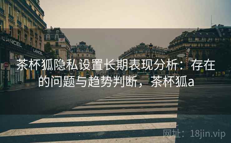 茶杯狐隐私设置长期表现分析：存在的问题与趋势判断，茶杯狐a  第2张