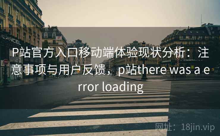 P站官方入口移动端体验现状分析：注意事项与用户反馈，p站there was a error loading  第1张