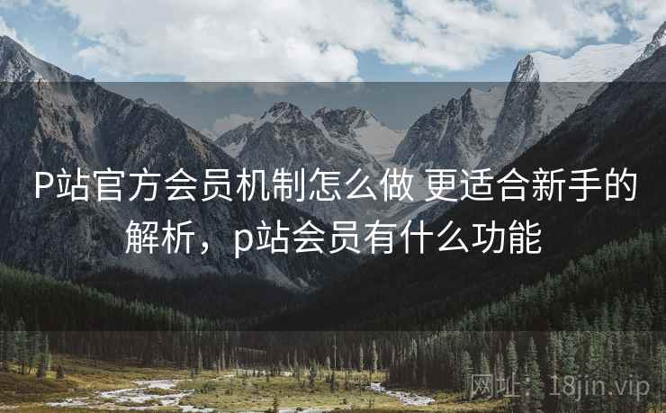 P站官方会员机制怎么做 更适合新手的解析，p站会员有什么功能  第1张