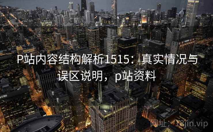 P站内容结构解析1515：真实情况与误区说明，p站资料  第2张