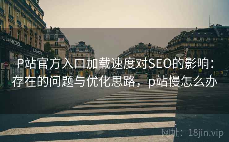 P站官方入口加载速度对SEO的影响：存在的问题与优化思路，p站慢怎么办  第1张